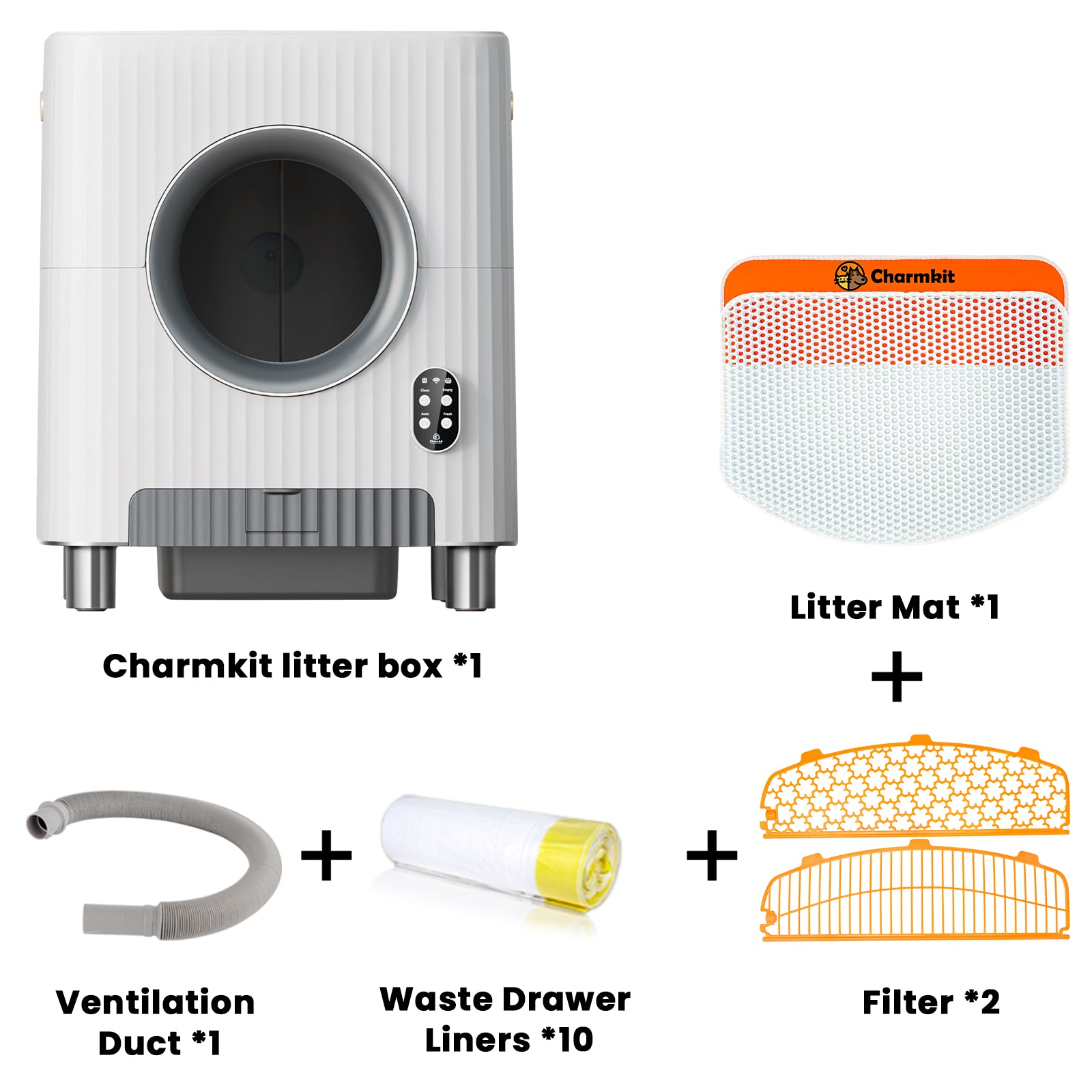 Charmkit Self-cleaning Litter Box (Mega Sale)